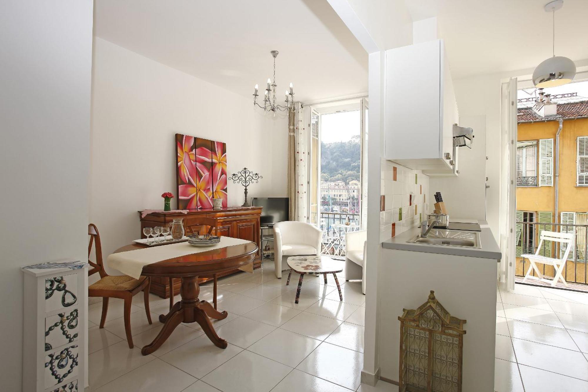 Aigue-Marine - Superbe Appartement Vue Mer 4 Personnes Au Port De Ницца Экстерьер фото